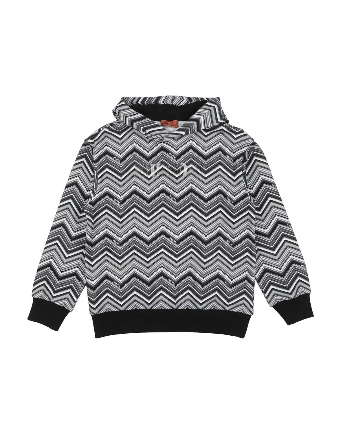 Детское худи с длинным рукавом Missoni, серый