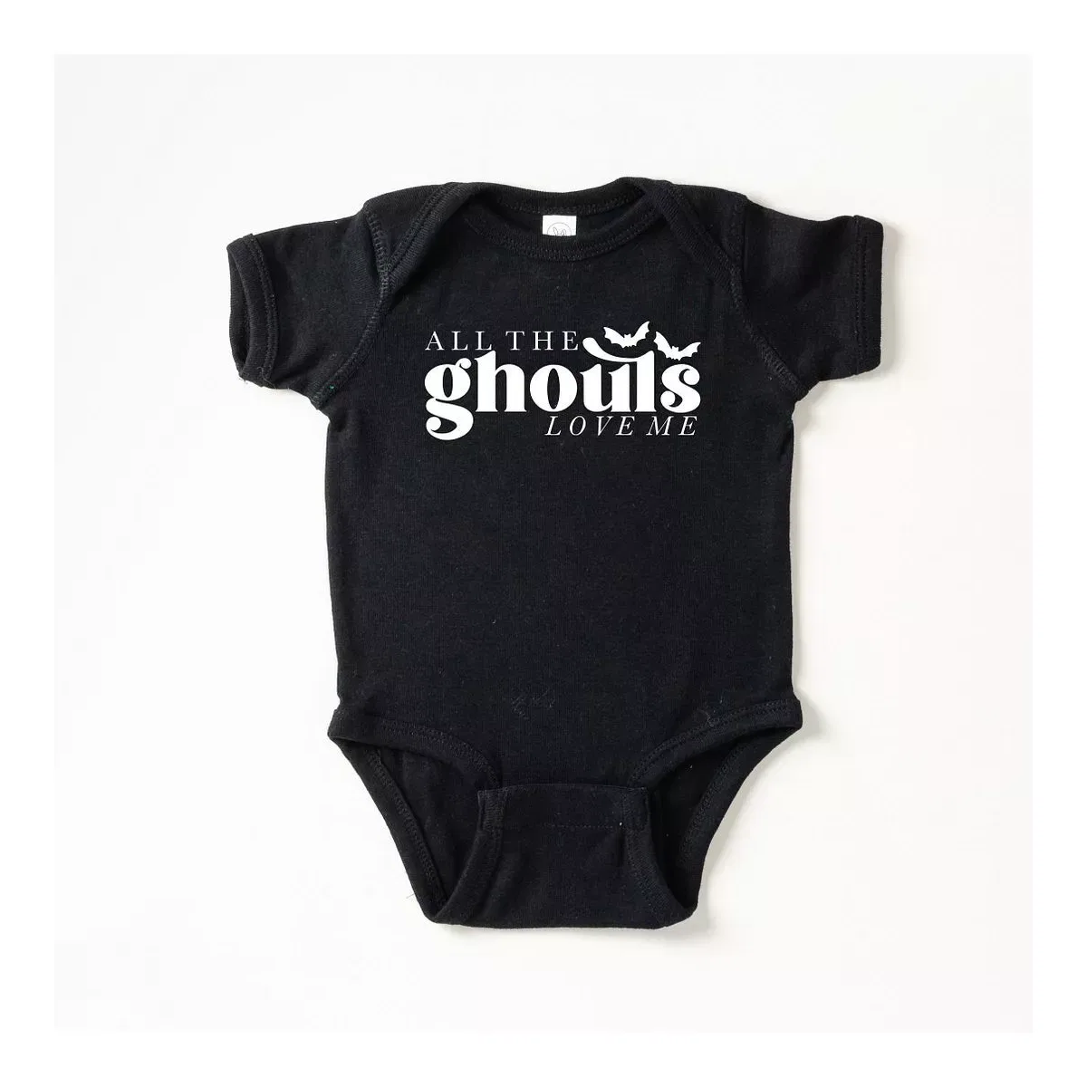 Детский боди с коротким рукавом All The Ghouls Love Me The Juniper Shop, Black