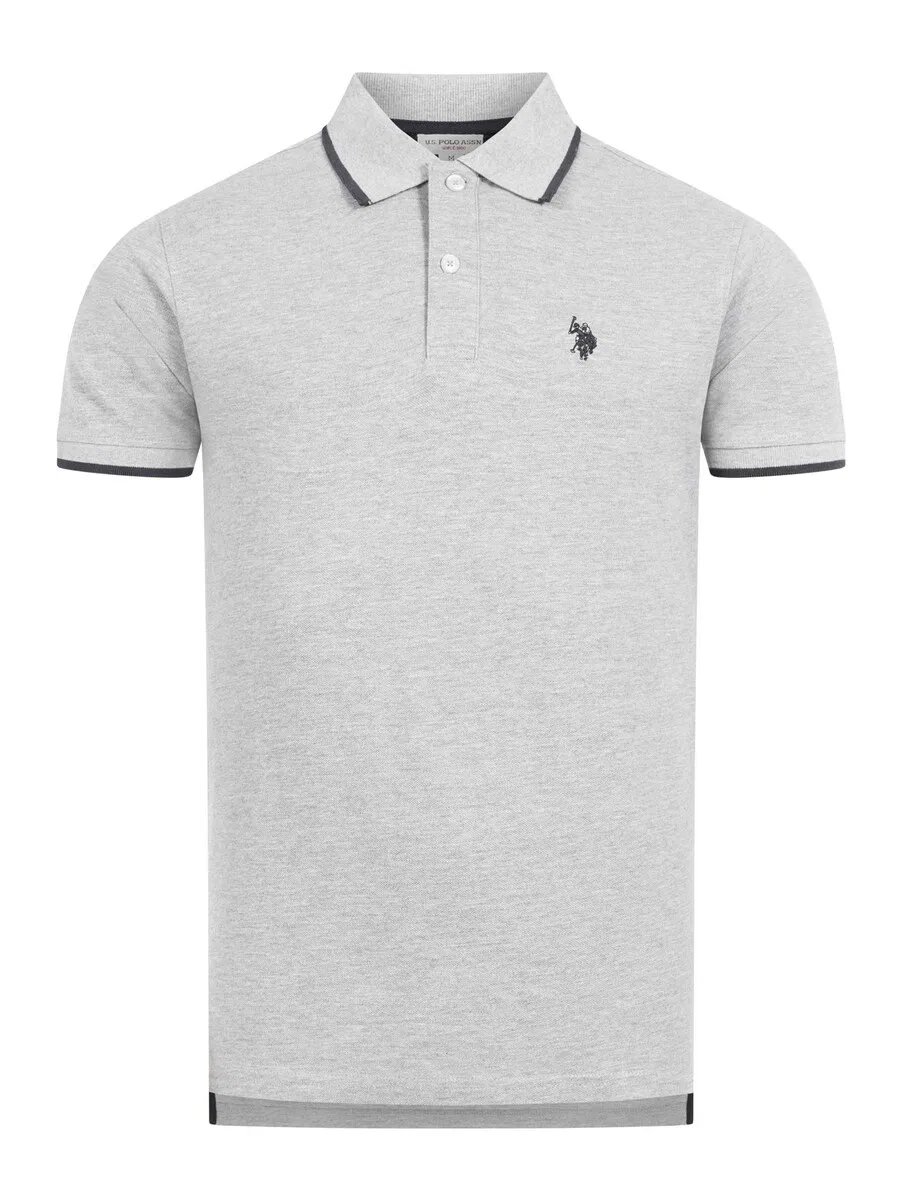 Футболка светло-серый цвет U.S. POLO ASSN.