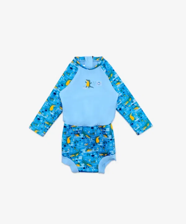 Комбинезон для плавания Happy Nappy Crocodile Swamp, Splashabout