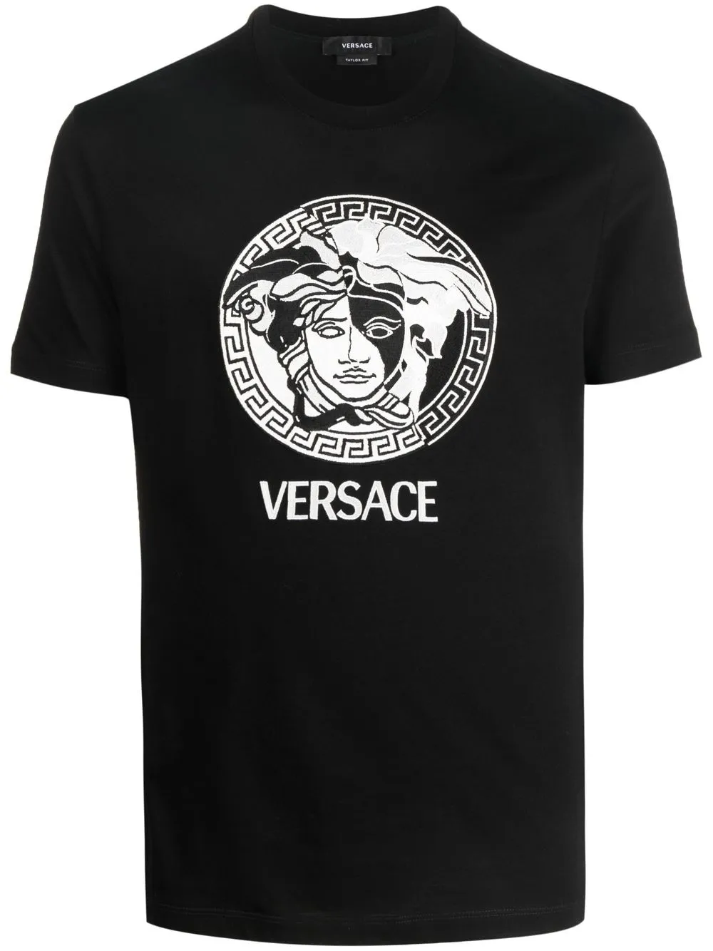 

Футболка с принтом Medusa VERSACE, черный