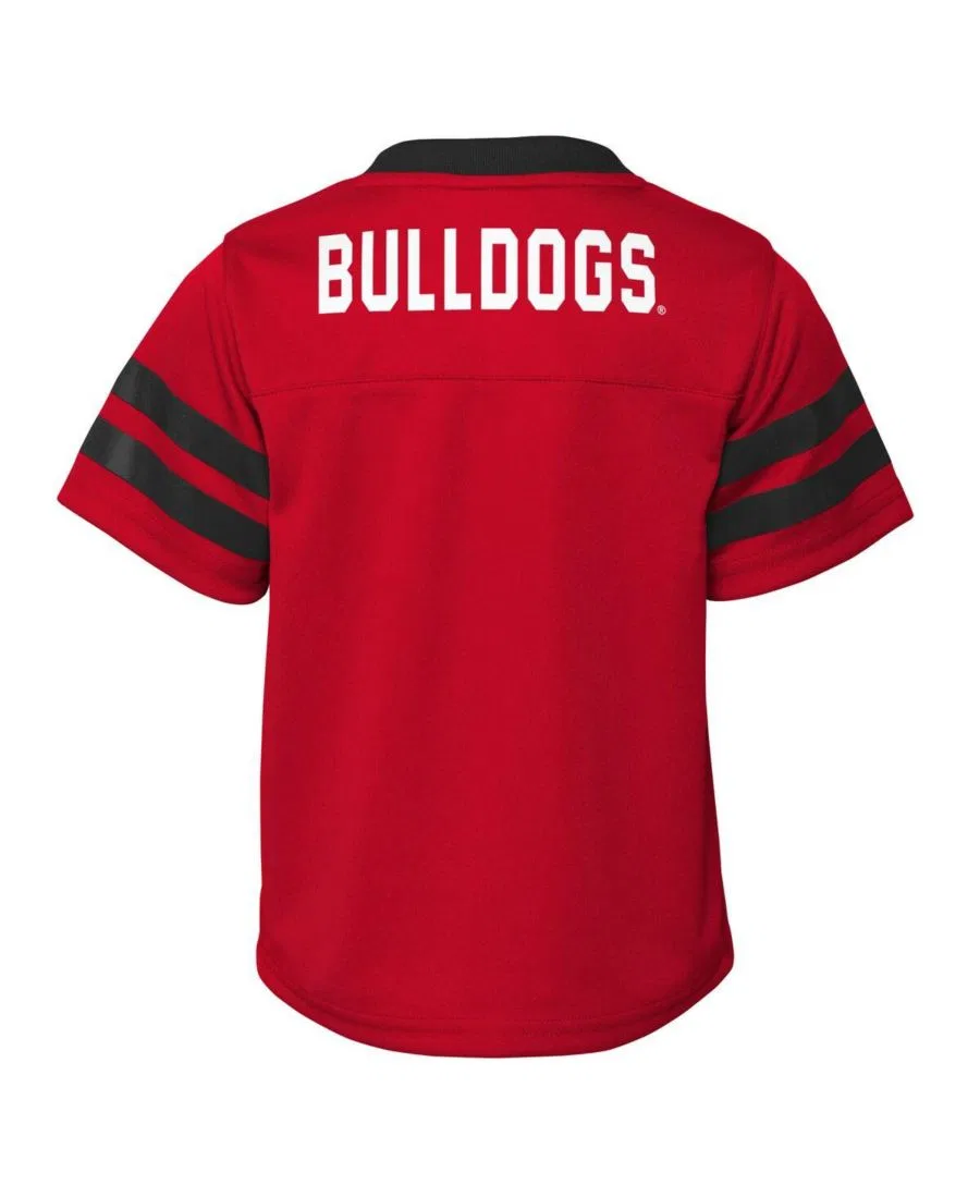 Комплект из топа и брюк Red Zone Georgia Bulldogs Outerstuff, Red Black — фото 3