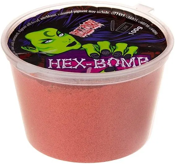 Бомбочка для ванны Hexbomb, Cherry Cupcake, 100 г, Красный