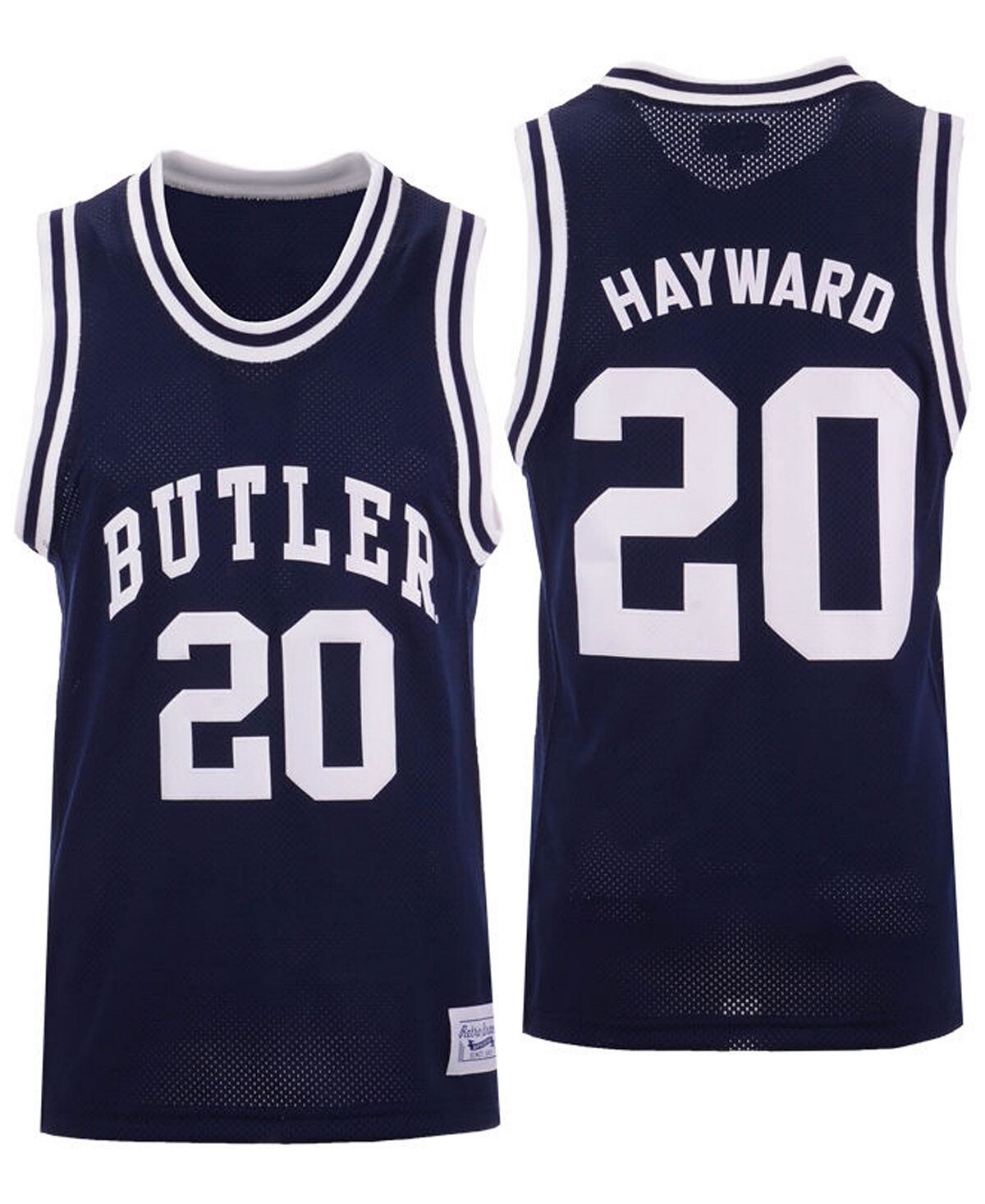 

Мужская джерси gordon hayward butler bulldogs throwback Retro Brand, синий