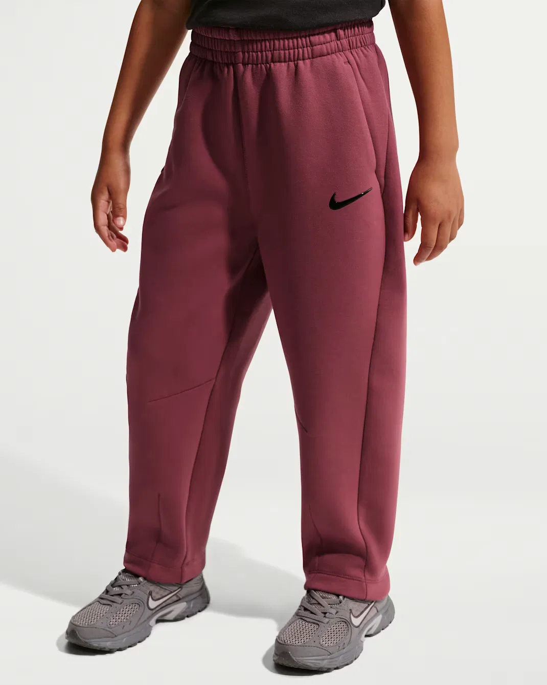 Детский комплект Luxe Perform из двух частей: толстовка на молнии и топ Nike, Pink Smoke — фото 4
