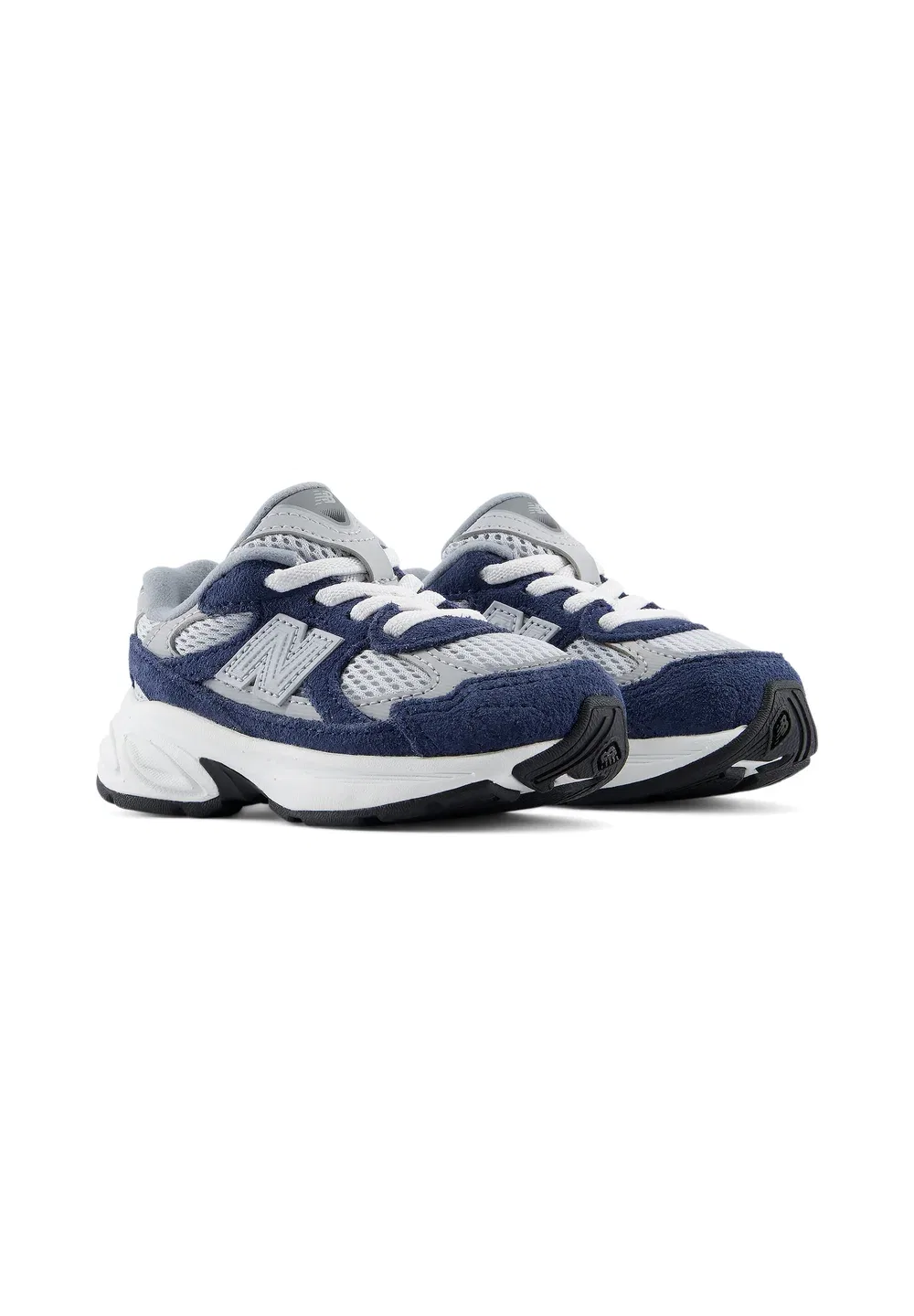 2010 унисекс - детская обувь New Balance, Nb Navy Aluminum Grey — фото 2