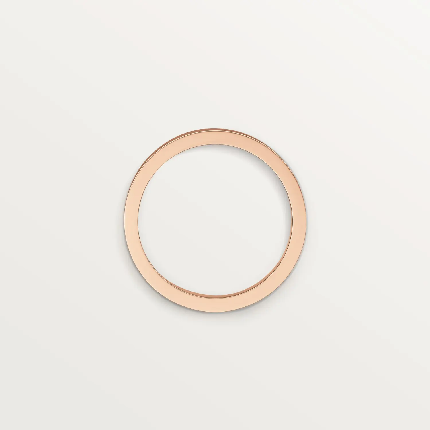 Обручальное кольцо Cartier C de Cartier из розового золота, 3 мм — фото 2