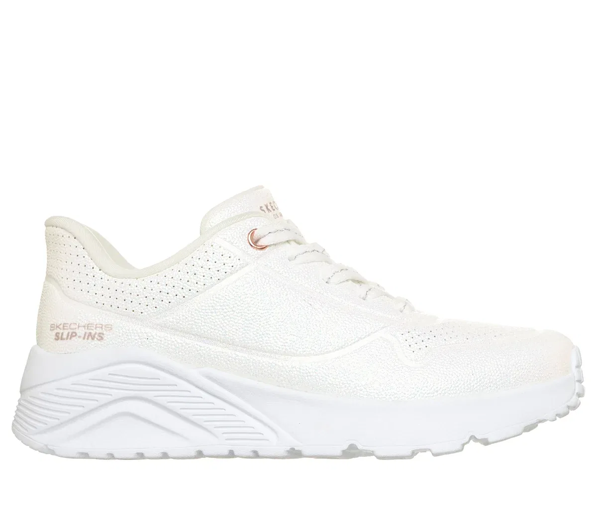 Детские слипоны UNO Lite Ease Skechers, белый
