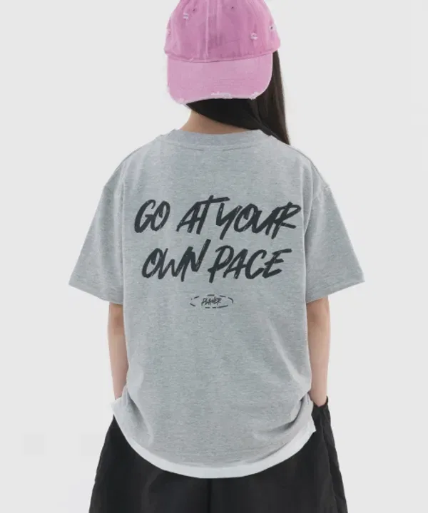 Футболка с принтом Cool Cotton Vintage, Pianer Kids, меланж — фото 4