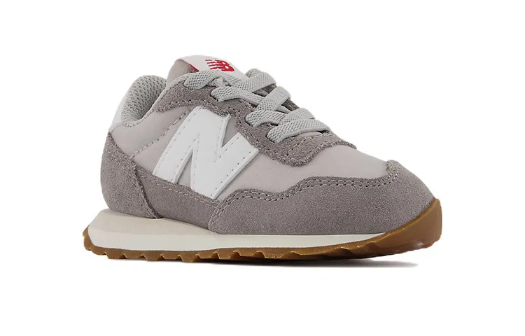 Детские кроссовки для мальчиков с низким верхом New Balance NB 237, Gray — фото 4