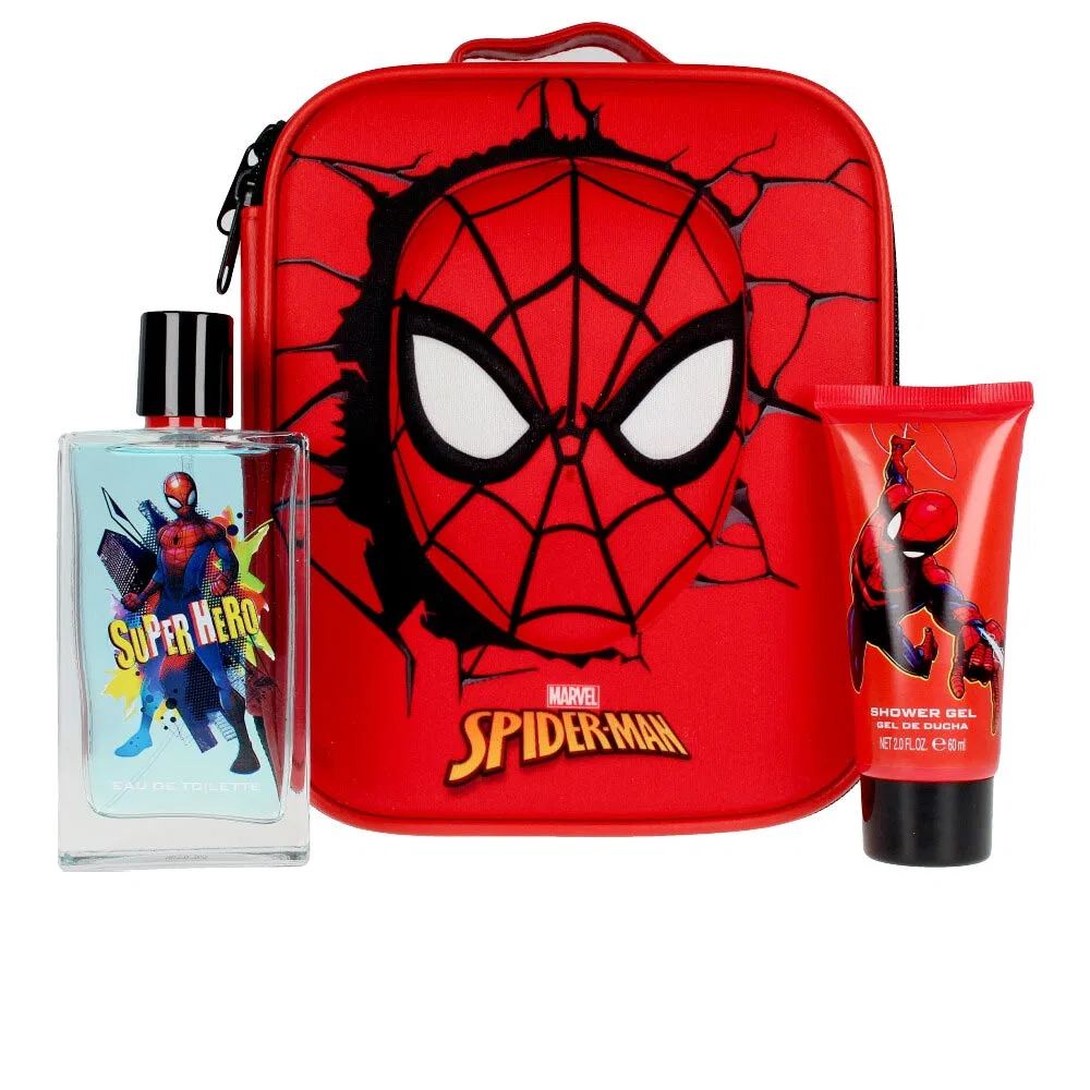 Набор для детей с туалетной водой и гелем для душа Spider-Man Estuche Marvel, 3 предмета
