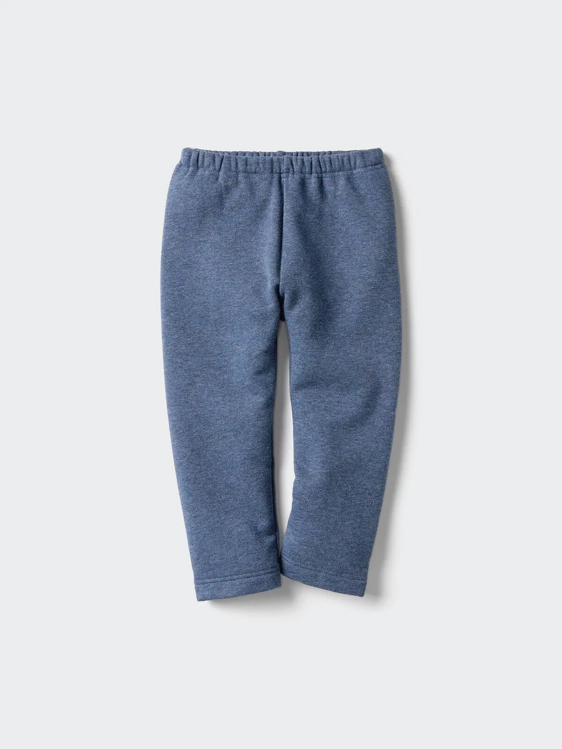 Леггинсы Uniqlo, флисовые, синий