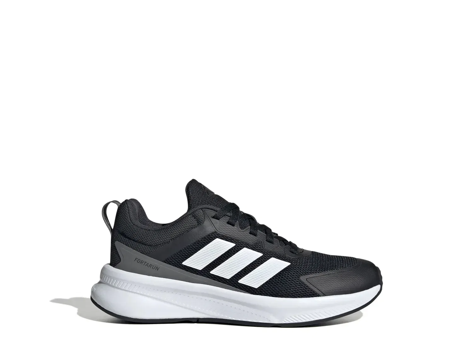 Кроссовки Fortarun 4.0, adidas, Black/White — фото 3