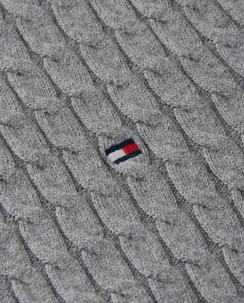 Женский джемпер, Textura Ochos, Tommy Hilfiger, светло-серый — фото 4