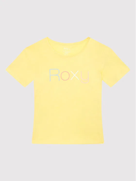 Футболка regular fit Short Sleeve Roxy, желтый