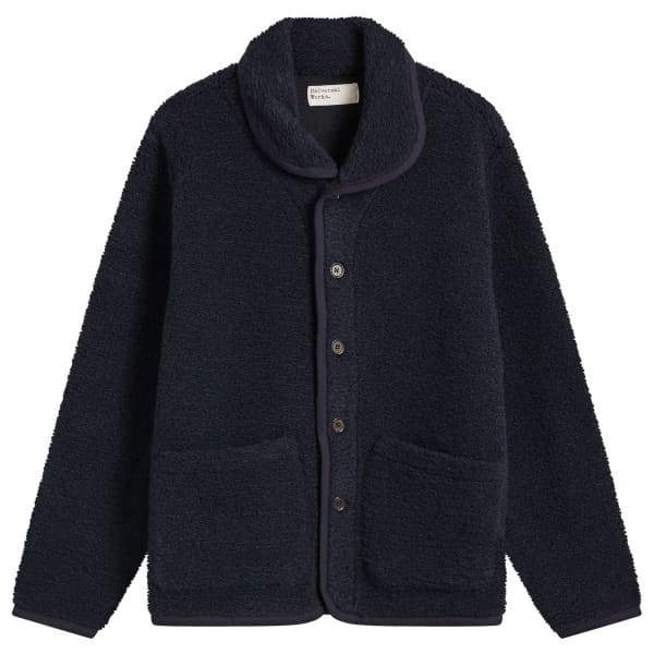 

Универсальные флисовые куртки Alvar Lancaster от Universal Works, navy