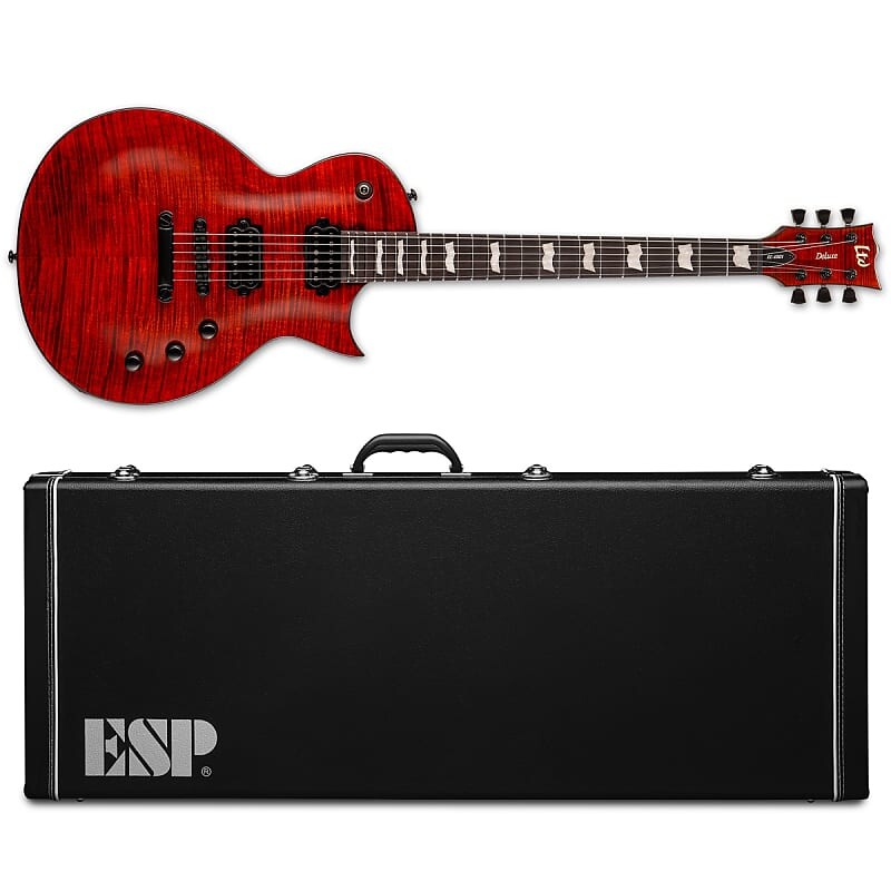 

Электрогитара ESP LTD EC-1001 FM Tiger Eye Electric Guitar + Hard Case Fluence EC1001