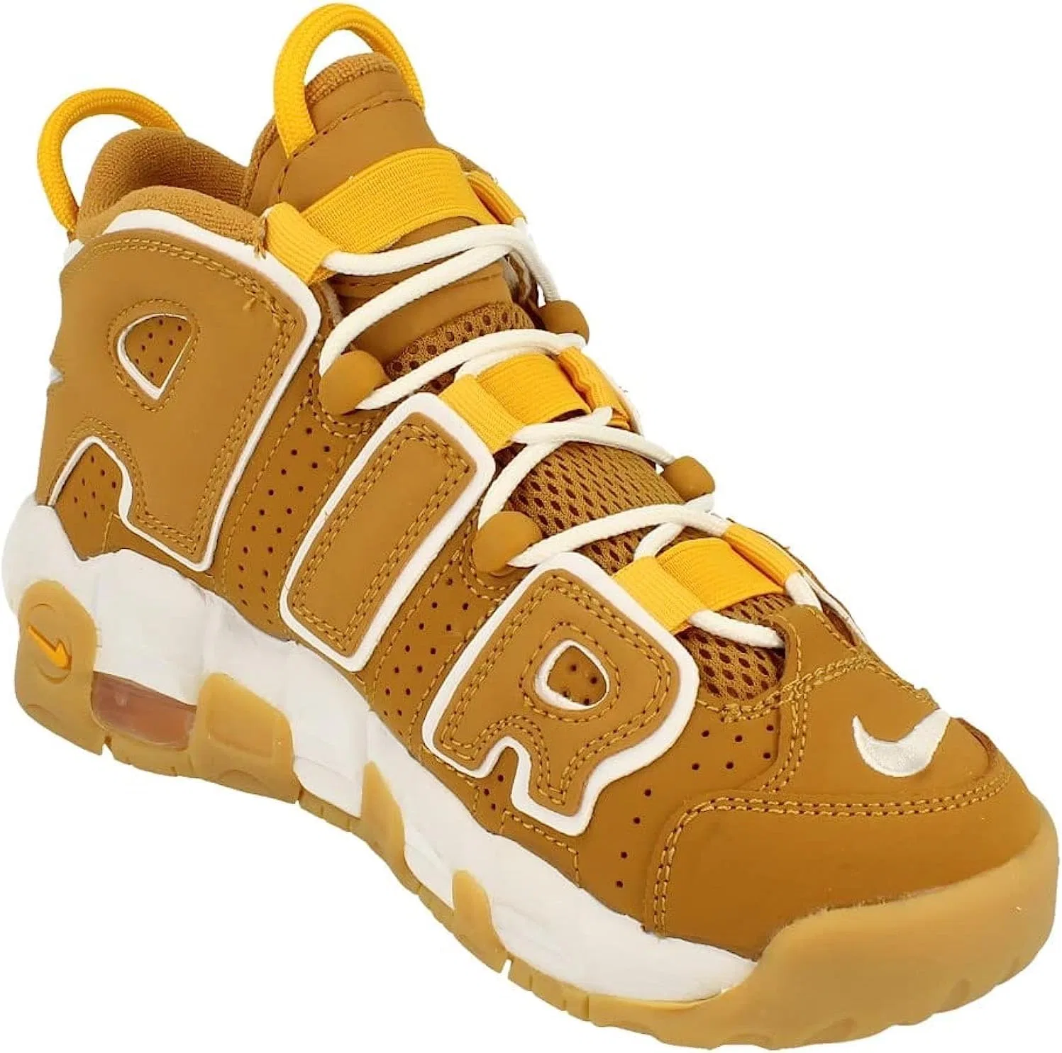 Детские кроссовки для мальчиков Air More Uptempo Nike, Beige — фото 4