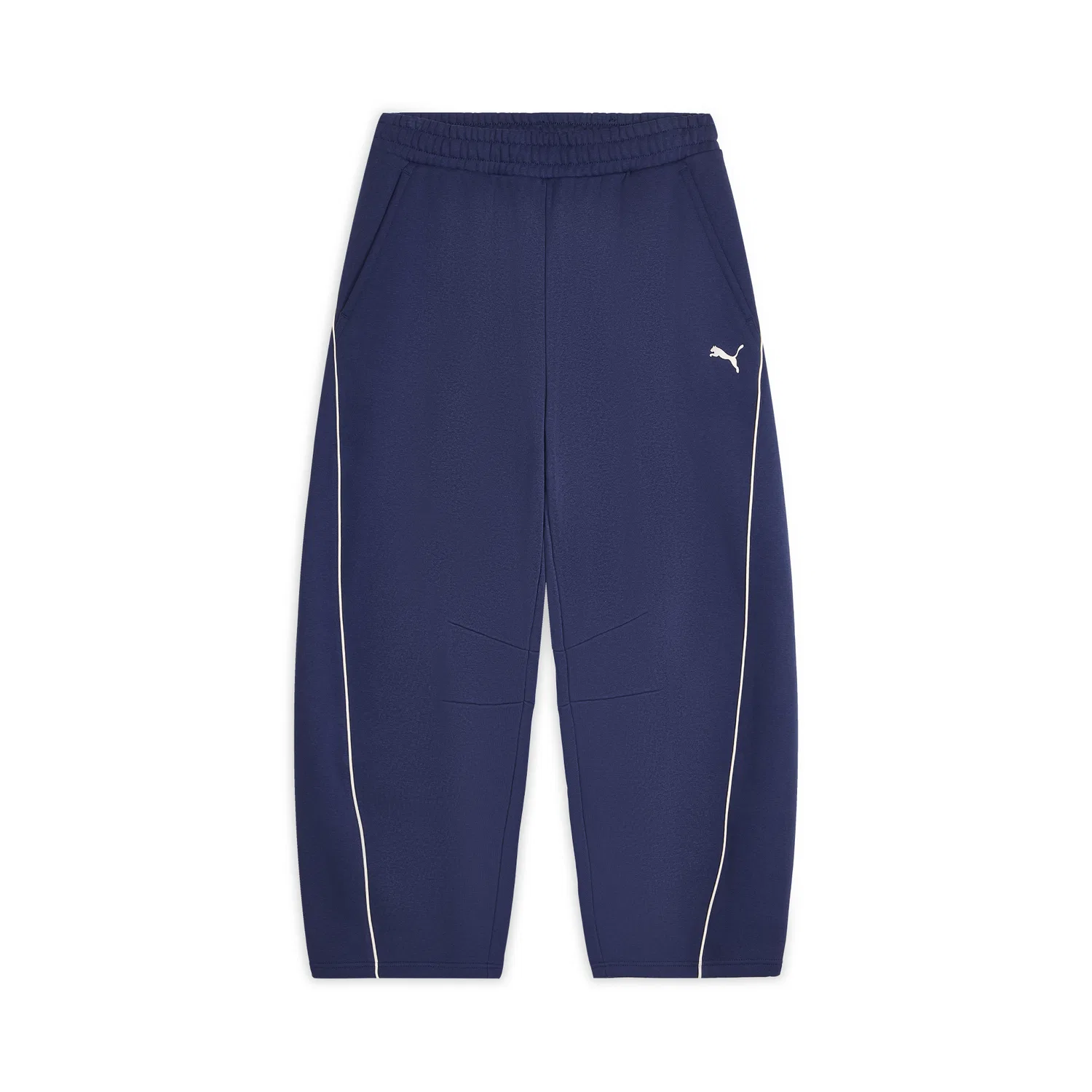 Детские трикотажные спортивные штаны синие Unisex Blue PUMA