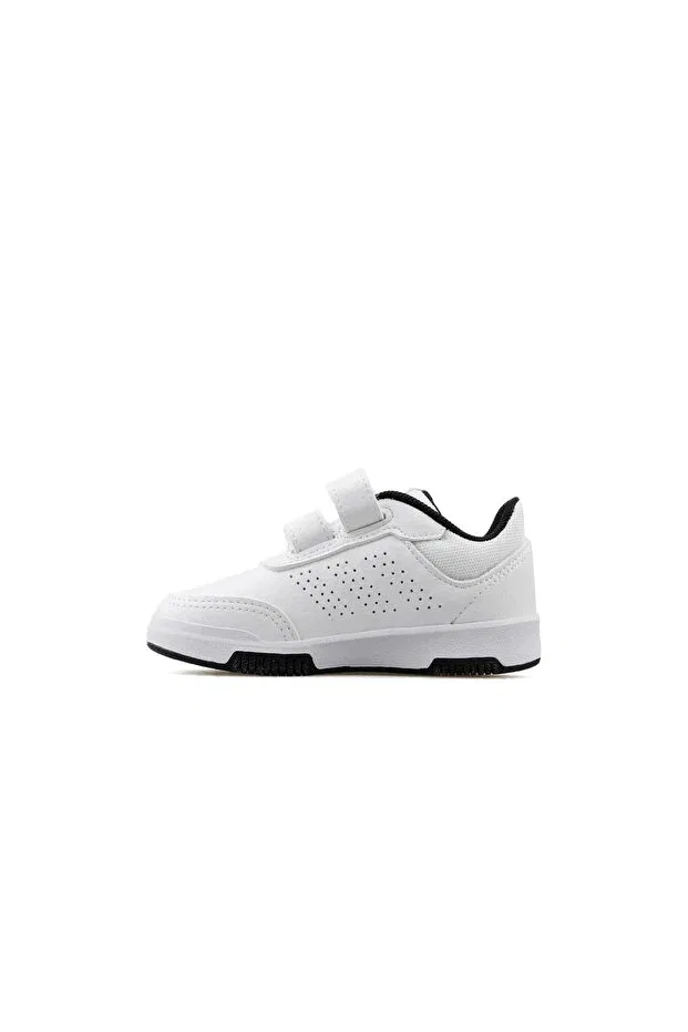 Детские спортивные кроссовки для девочек с липучкой Tensaur Velcro Daily Adidas, White//Black — фото 2