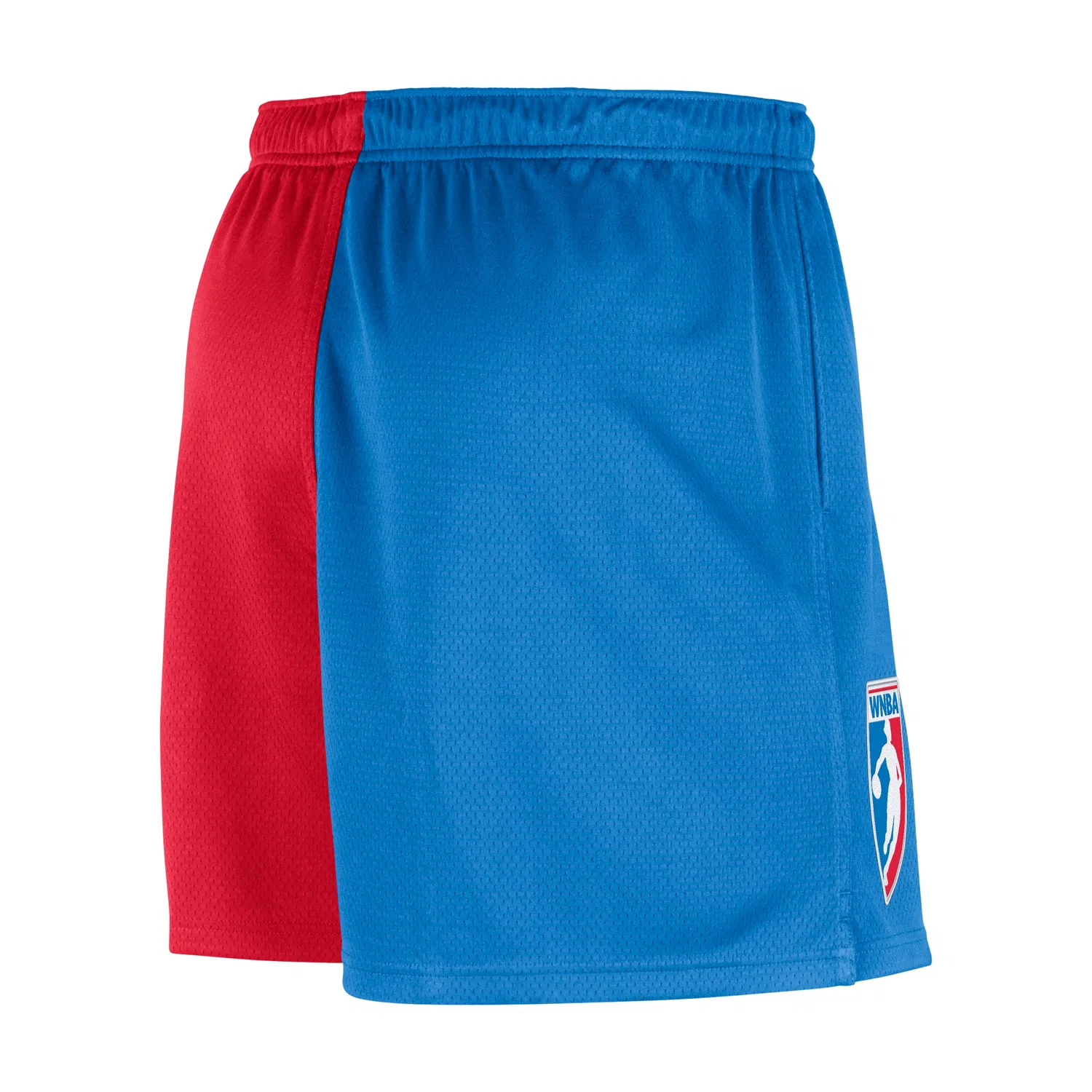 Мужские шорты WNBA 30th Flow Mesh Shorts 'Light Photo Blue Action Red Sail White' Nike, Light Photo Blue/Action Red/Sail/White — фото 3