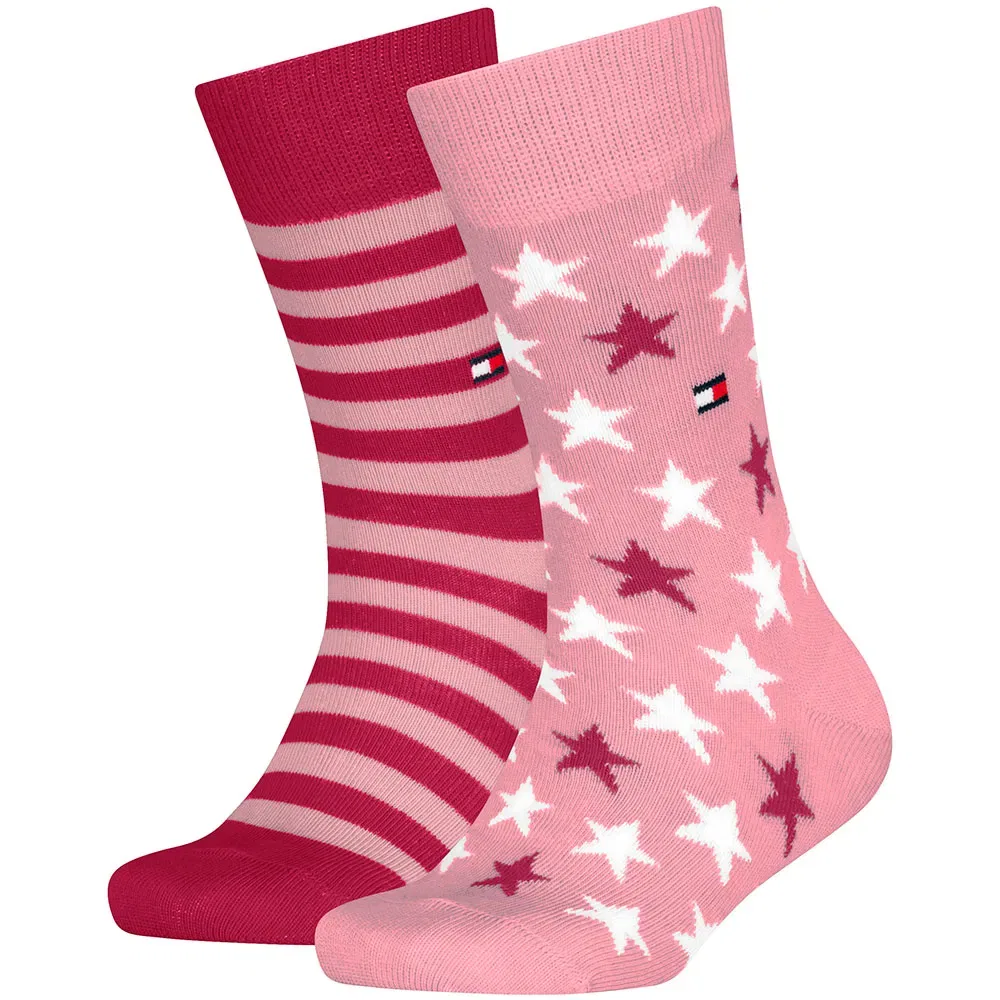Детские носки с принтом Stars and Stripes Tommy hilfiger, Pink