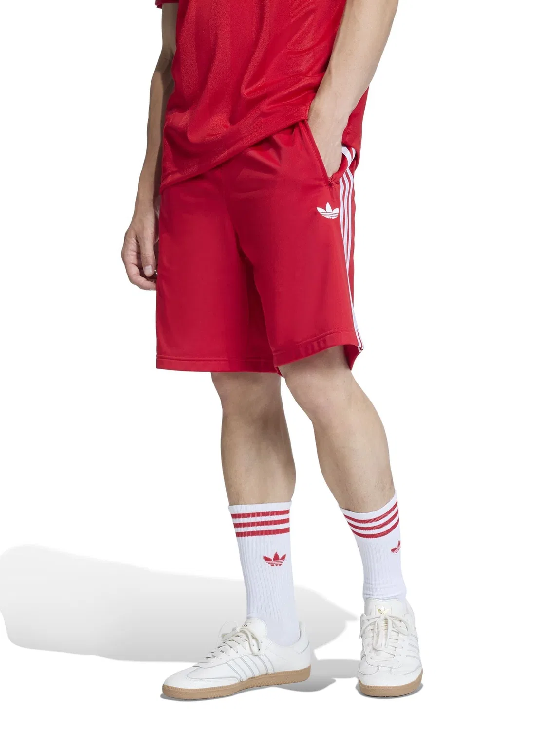 Шорты Sprinter, adidas Originals, красный