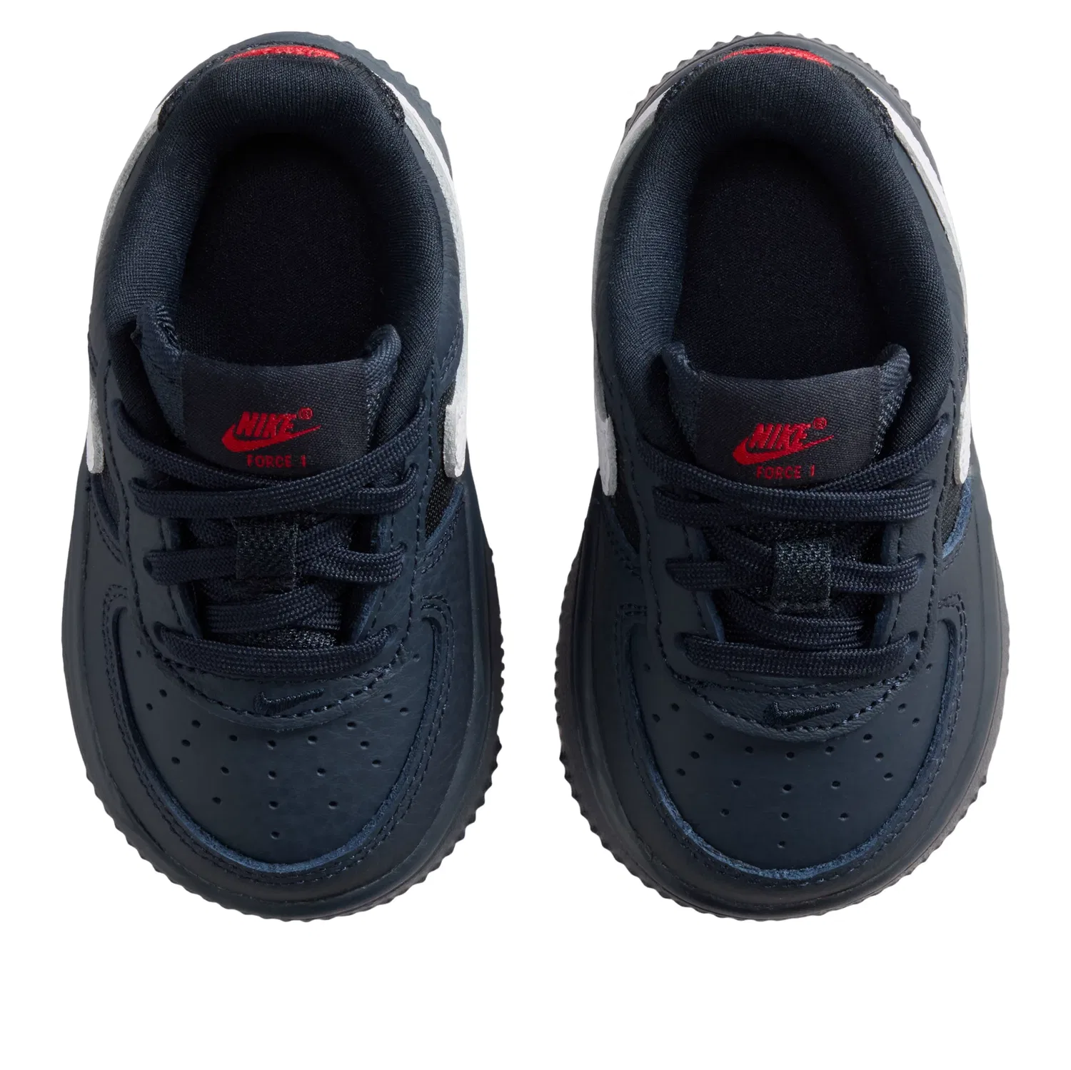Детские кроссовки с кожаным верхом Nike Air Force 1 Team USA Away, черный — фото 4