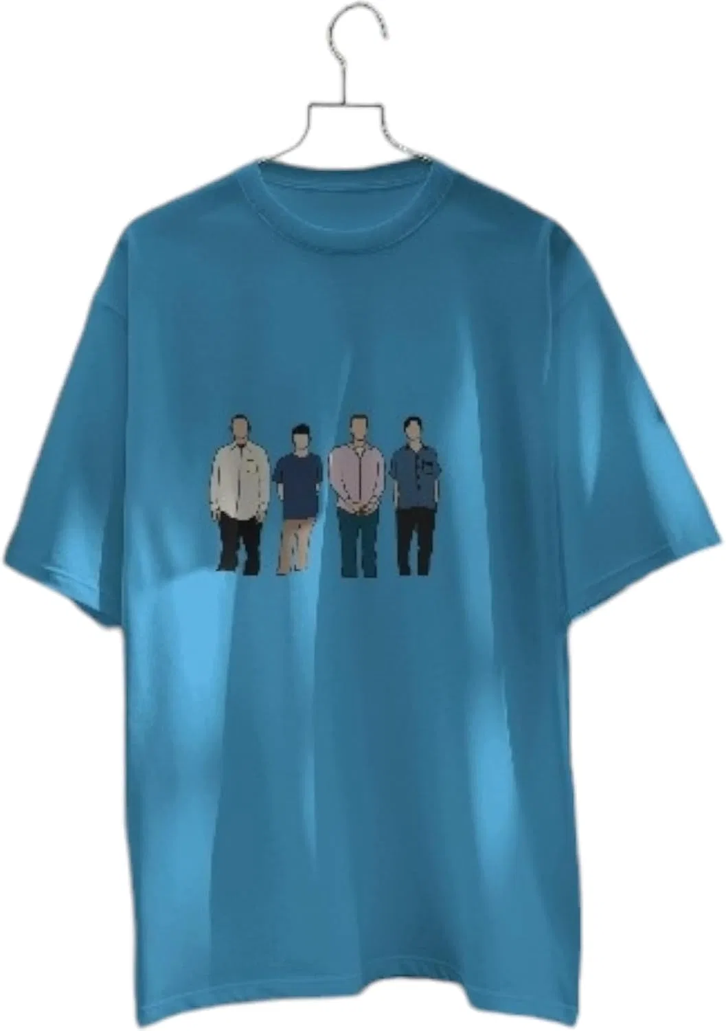 Футболка с графическим принтом Graphic T-shirts, Blue — фото 4