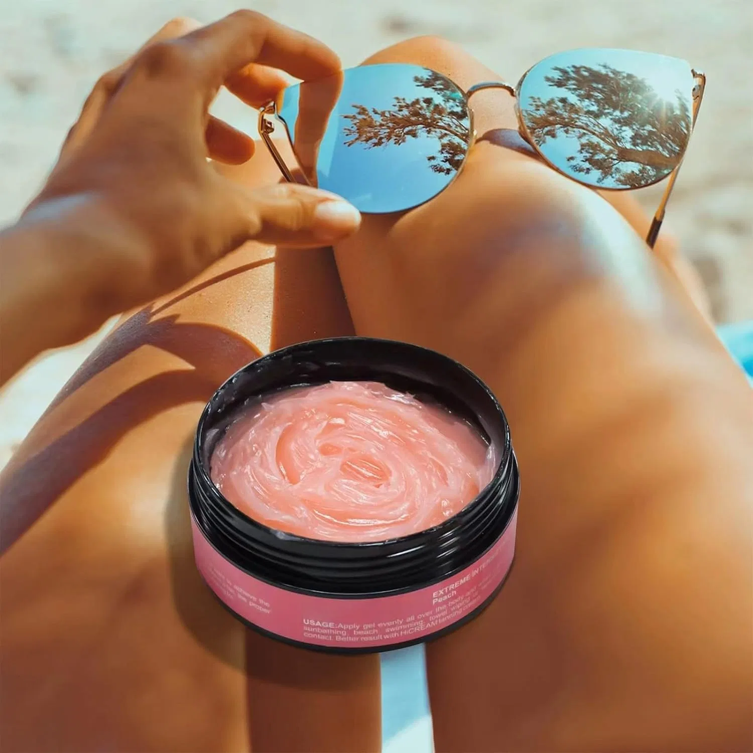 Автозагар гель ускоритель загара Generisch, 100 г, Watermelon Frost — фото 4