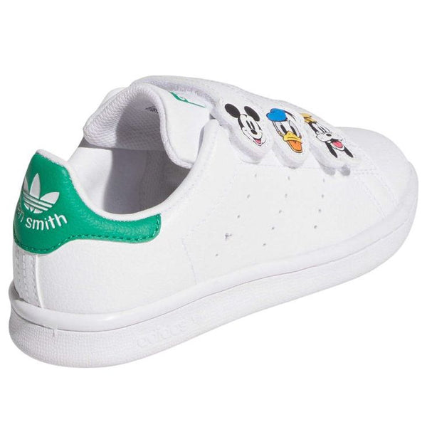 Кроссовки x disney stan smith comfort closure 'white green' Adidas, белый — фото 4