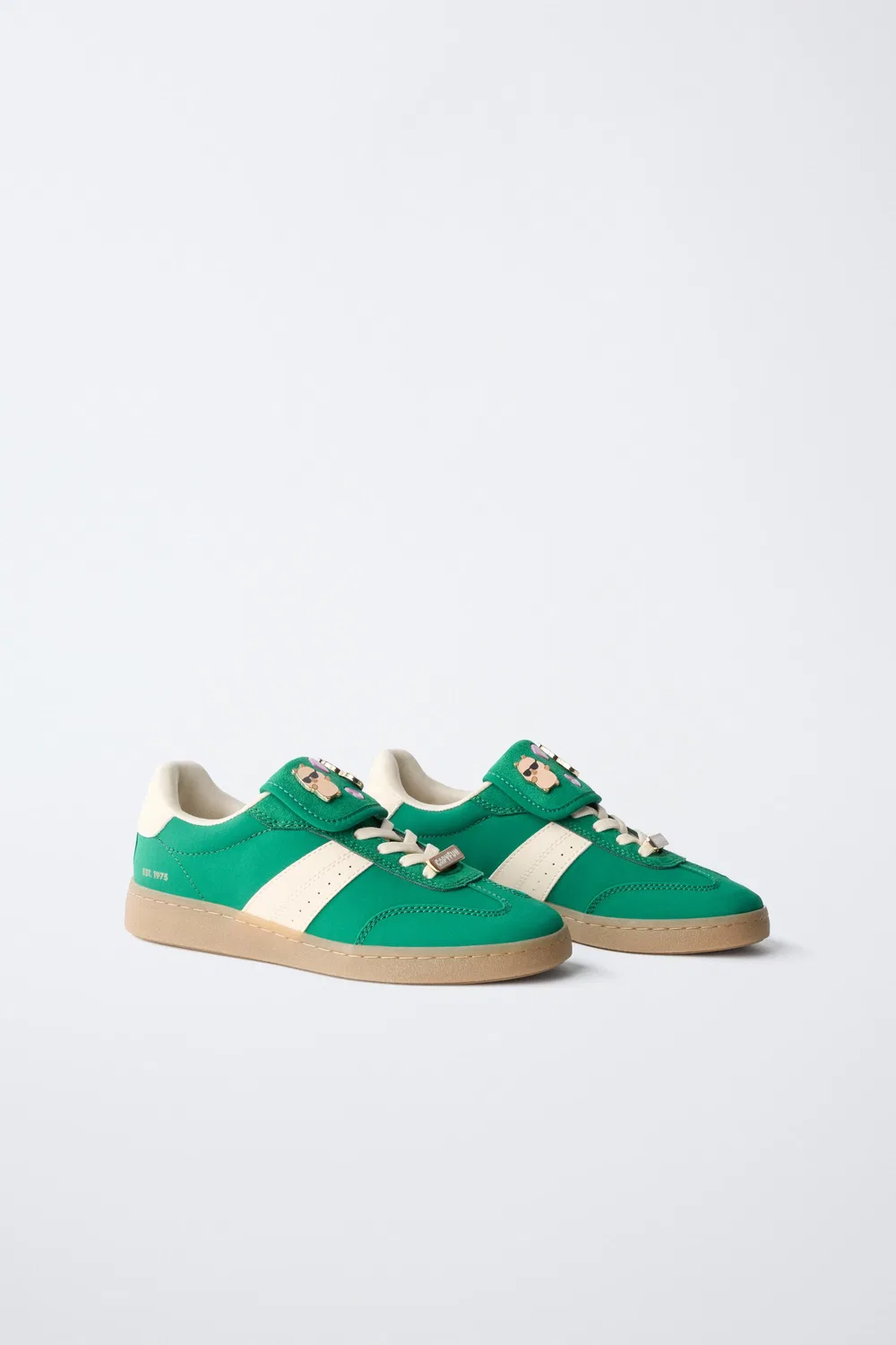 Кроссовки CAPIBARA CAPYFUN CHARM ZARA, Green — фото 2