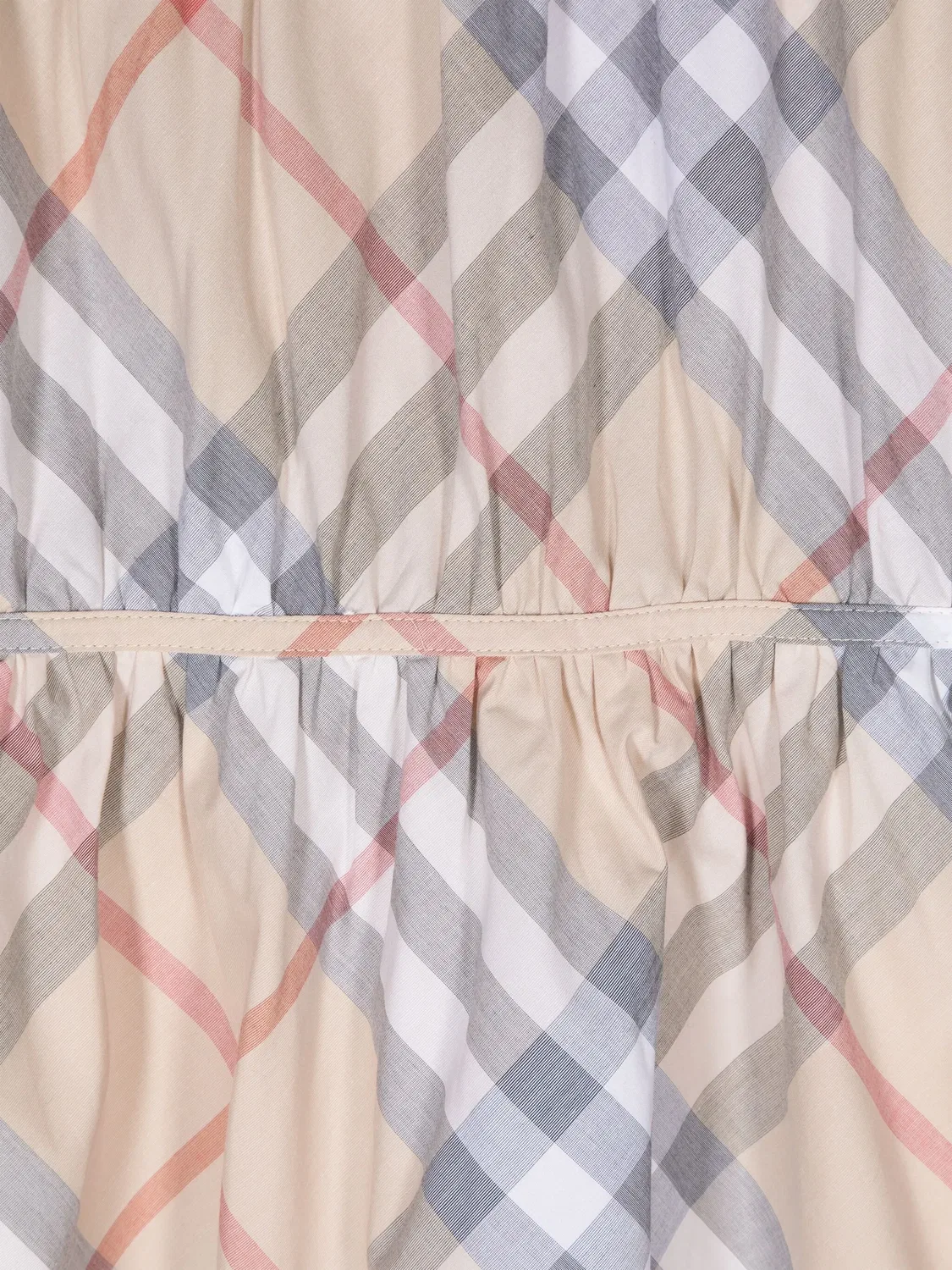 Burberry Платье Vintage-Check в бежевом/многоцветном — фото 3