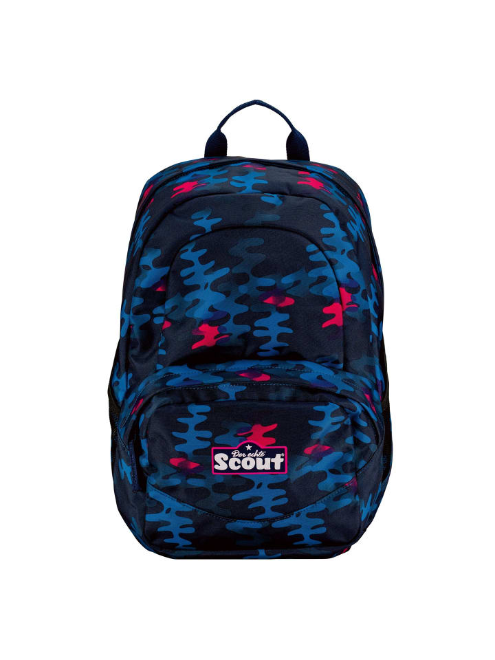 

Scout Школьный рюкзак X, 39 см, цвет «Волшебное море»