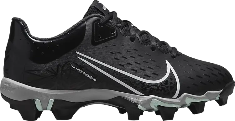 

Бутсы Nike Hyperdiamond 4 Keystone GG 'Black Dark Smoke Grey', черный