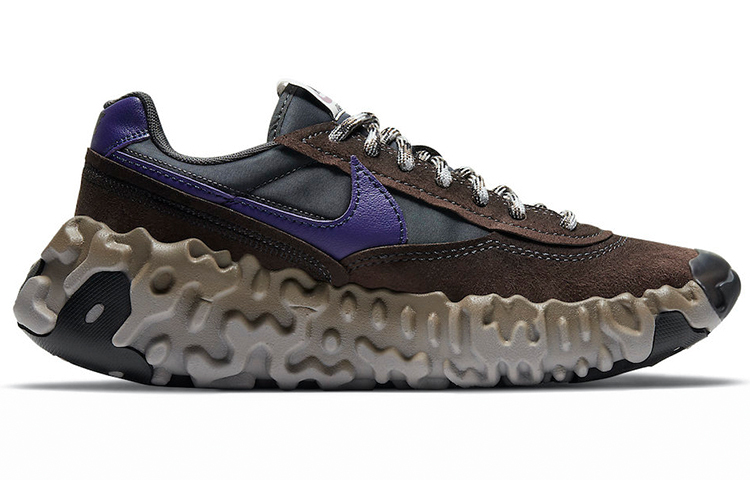 Кроссовки Nike OverBreak SP, темно-коричневый/черный — фото 2