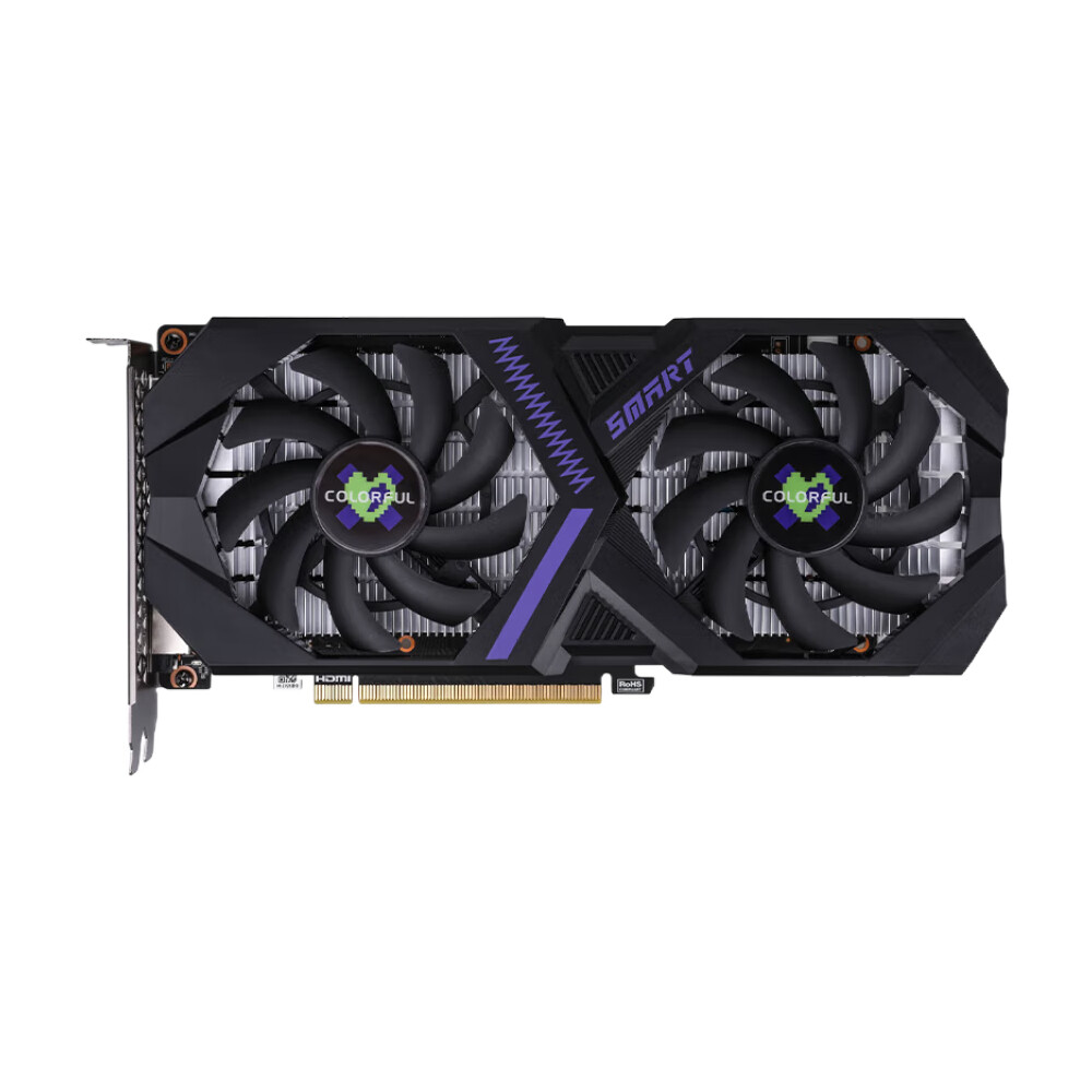 

Видеокарта Colorful iGame RTX 3050 Smart, 6 ГБ, черный