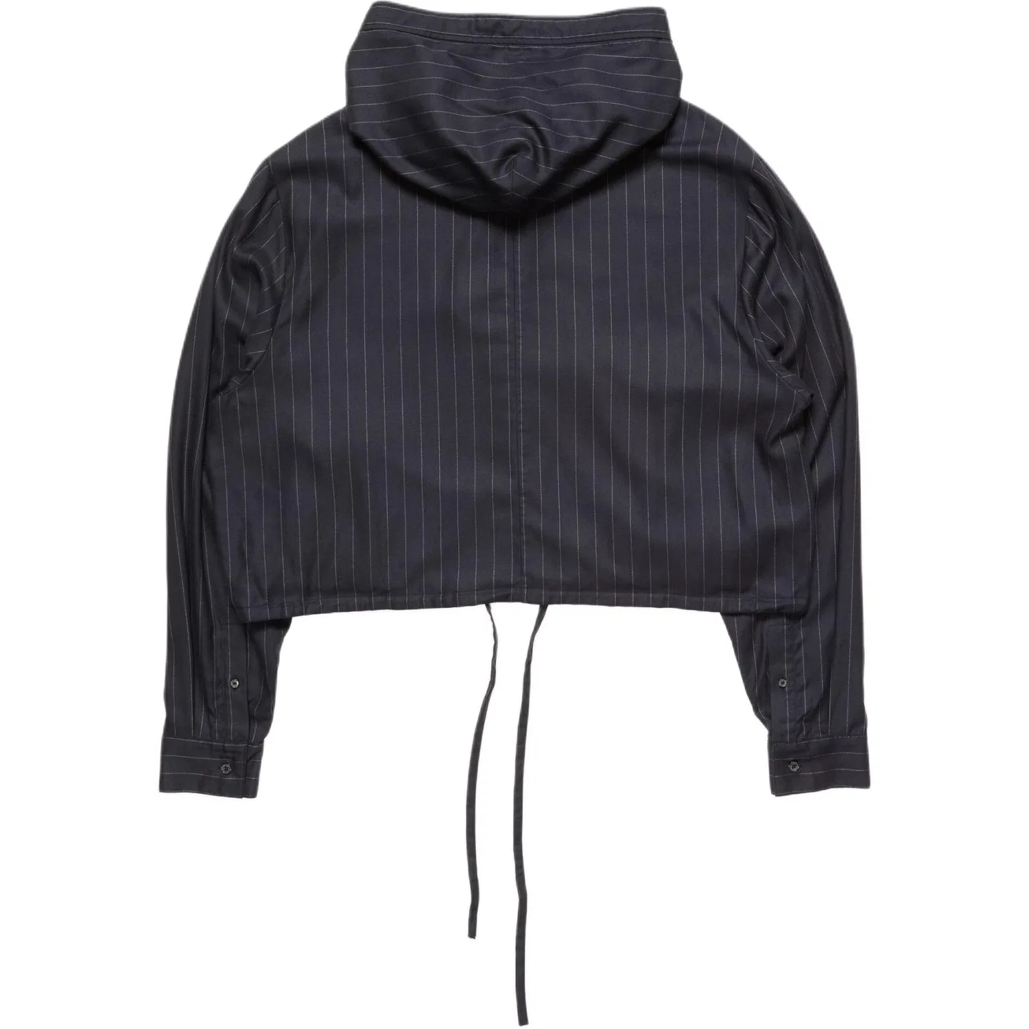 Женская рубашка с капюшоном Acne Studios, Marine Blue — фото 3