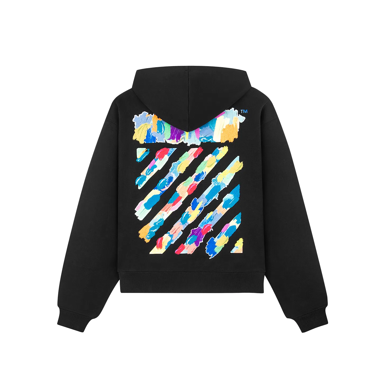OFF-WHITE Детский худи с капюшоном OFF WHITE, Black
