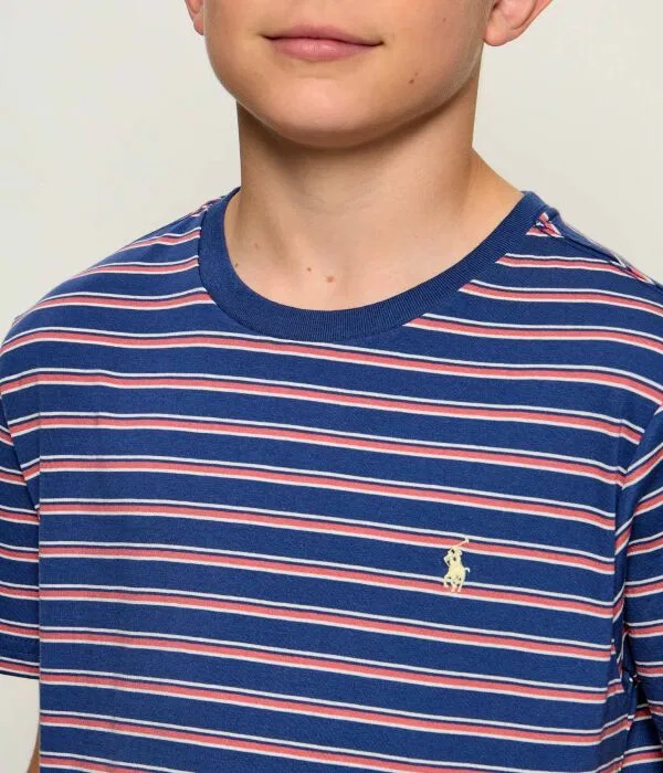 Детская футболка Polo Ralph Lauren, Blu Marino — фото 4