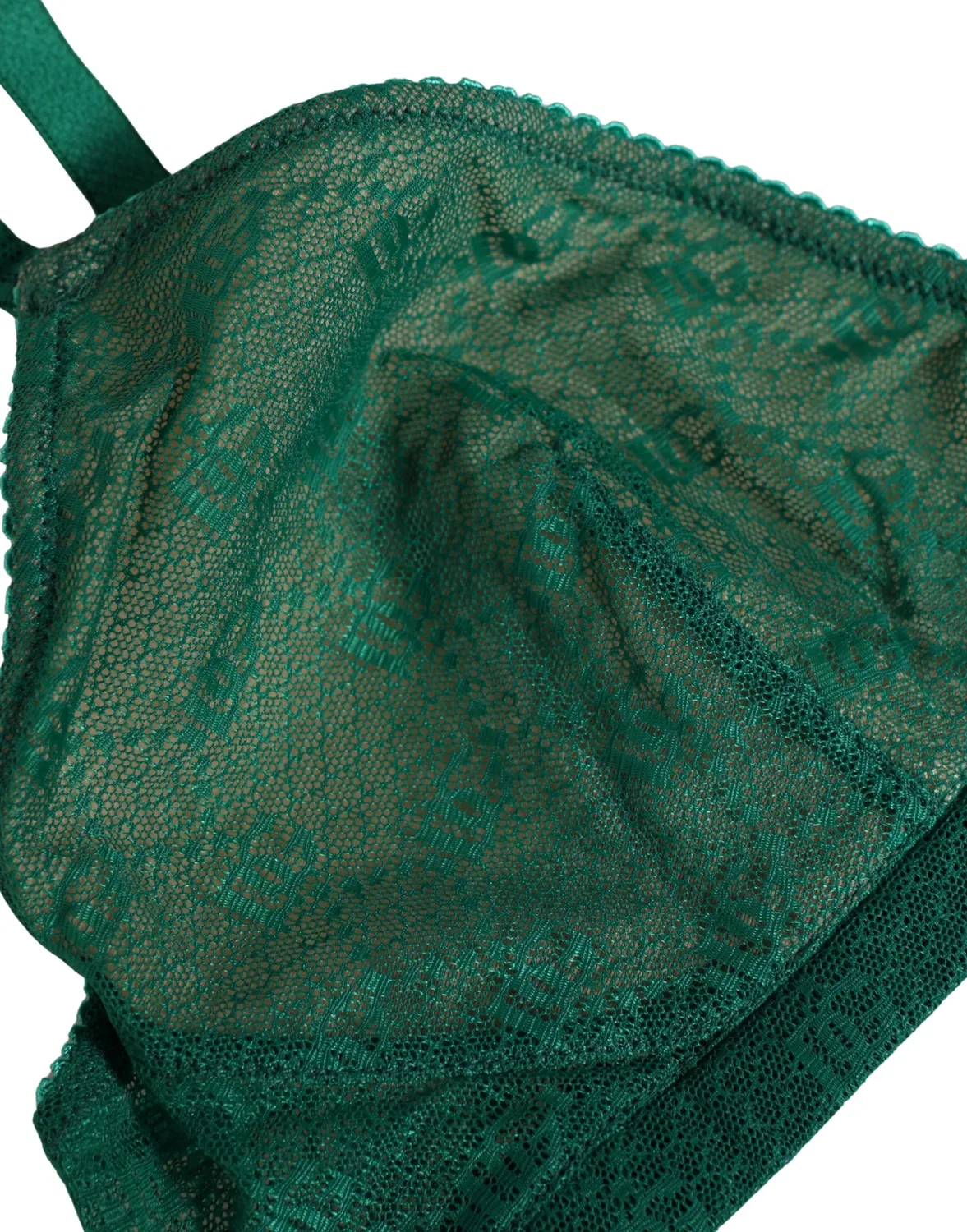 Женское бюстгальтер без пуш-ап на мягких чашках Soft Cup Bra Dolce & Gabbana, Green — фото 3