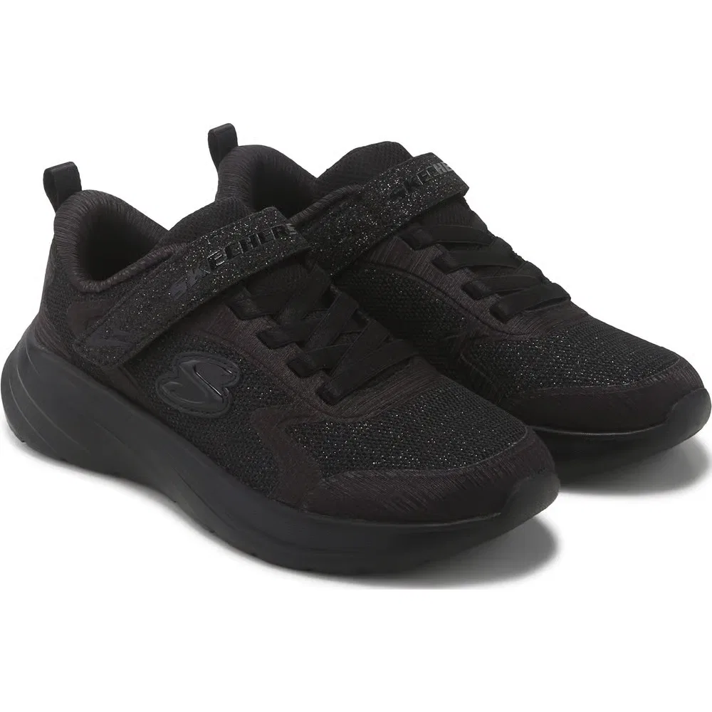Детские кроссовки Wave 92 Skechers, Black Glitter