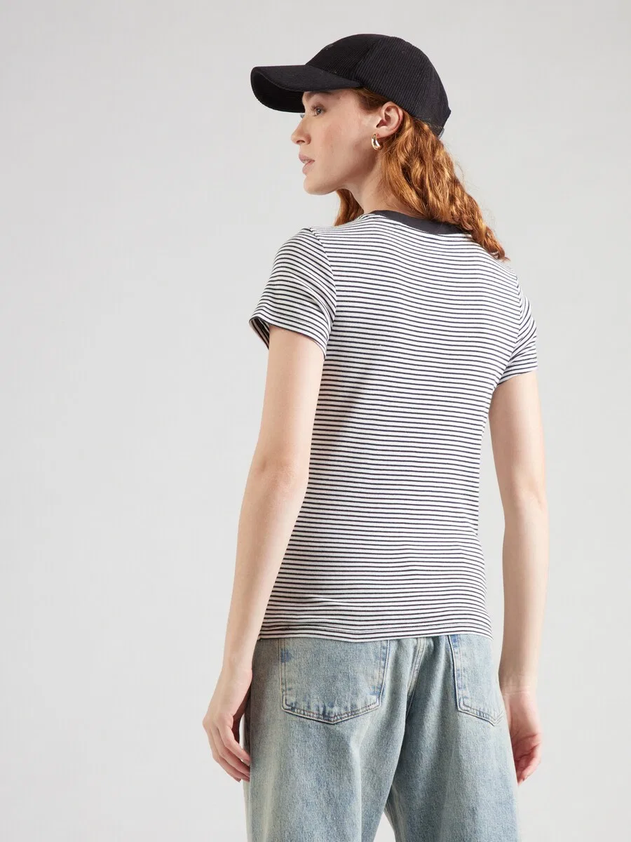 Комплект из двух футболок LEVI'S «Essential Tee» в черном и белом цветах — фото 4