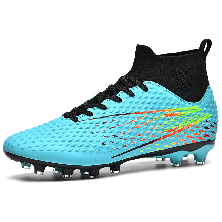 

BIANSULONG Унисекс футбольные бутсы низкие красные с белым длинные шипы, цвет White-Long Stud