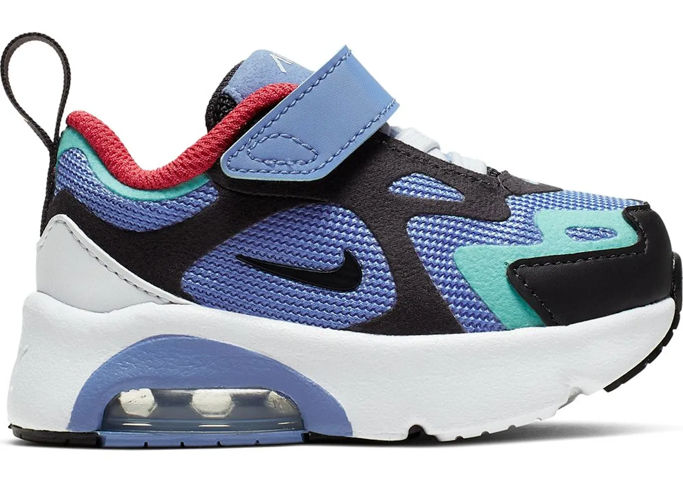 Детские кроссовки Lifestyle с амортизацией Nike Air Max 200, Royal Pulse/Light Aqua-Ember Glow-Oil Grey