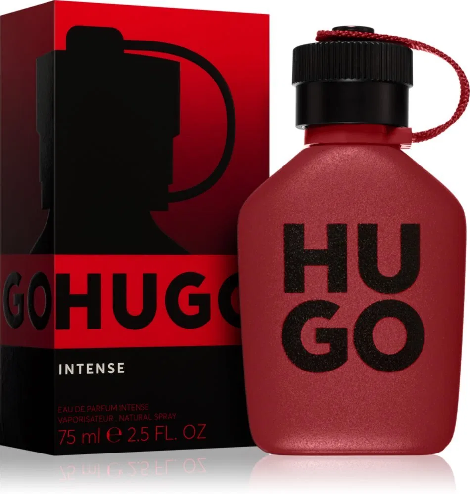 Мужская туалетная вода Hugo Intense Hugo Boss, 75 мл, Червоное Яблоко