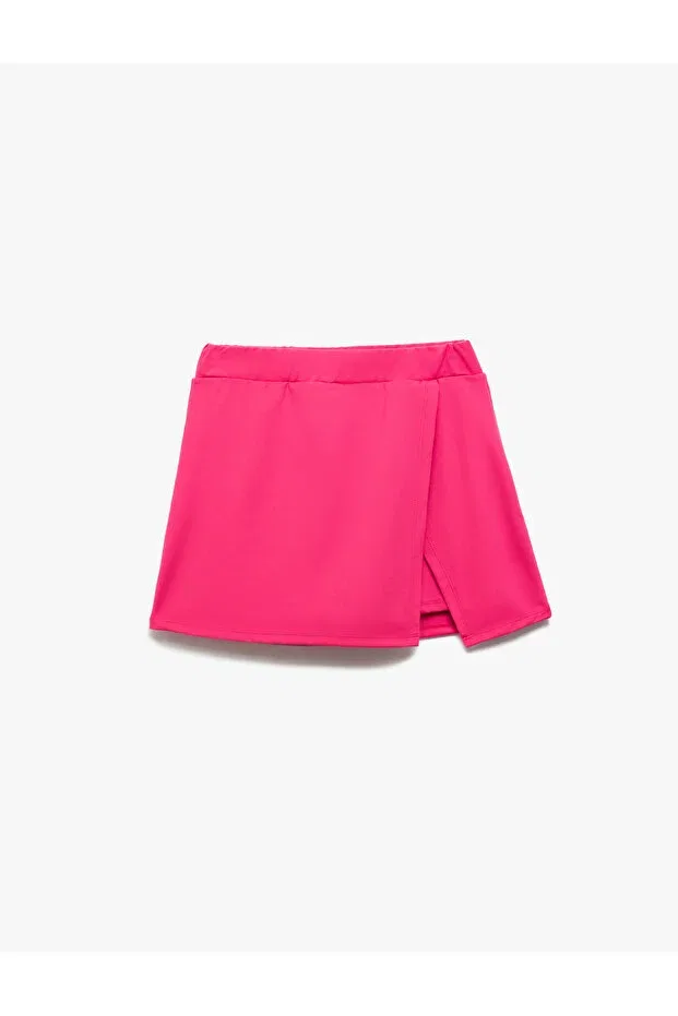 Детская мини-юбка-шорты с принтом Koton, Fuchsia