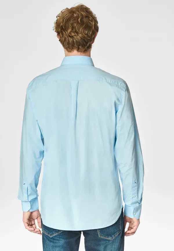 Рубашка хлопковая Regular fit con colletto button down - shirt, U.S. Polo Assn., Blu, синий — фото 3