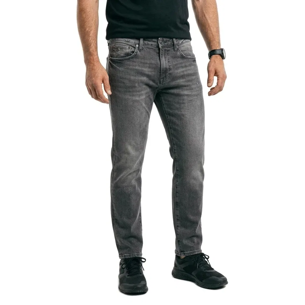 Джинсы Superdry Vintage Slim Fit, серый — фото 2