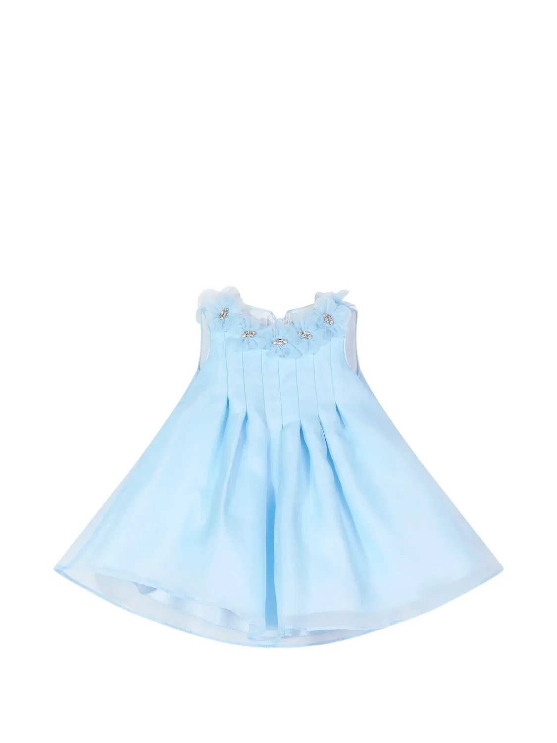 Комплект платьев с цветочной аппликацией Dress & Fleur, синий — фото 2
